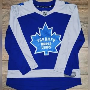 2020-21 Adult XL Fanatics Toronto Maple Leafs Reverse Retro NHL Hockey Jersey